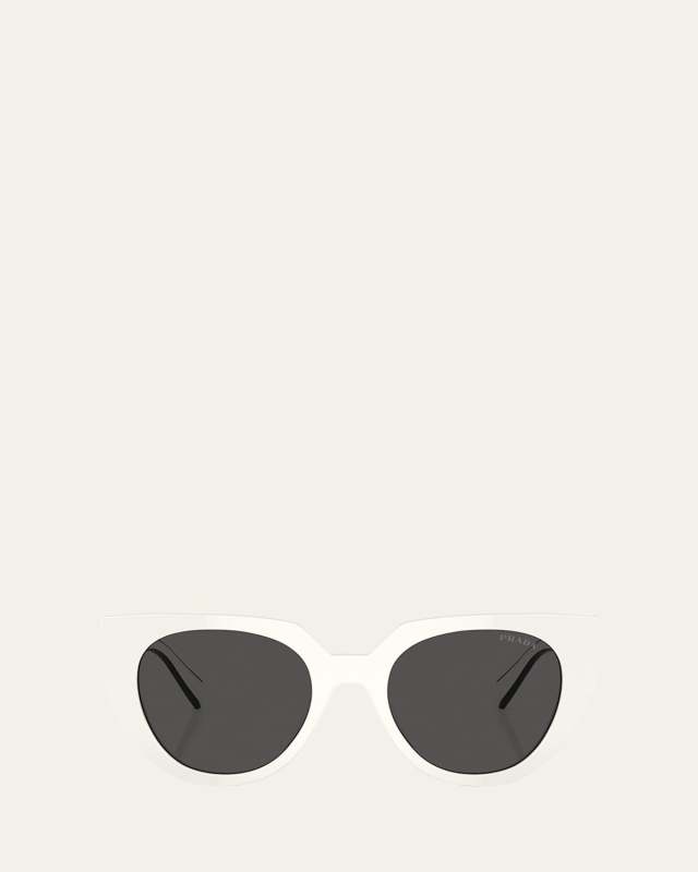 Two-Tone Acetate Cat-Eye Sunglasses